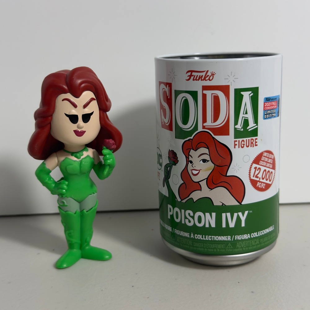 Funko Soda Poison Ivy DC Figure 2021 Fall Convention Limited Edition 12000 Units